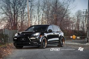 Porsche Cayenne Turbo S by Mansory and SR Auto Group and DXSC 2014 года